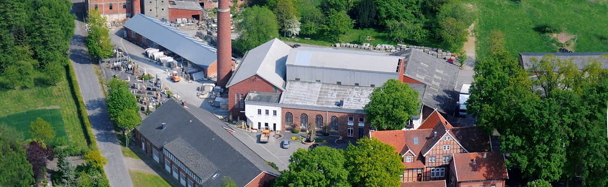 Vogelperspektive Betriebsgelände